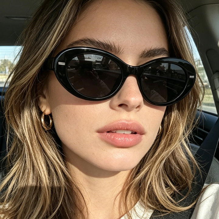 Ladies Cat Eye Sunglasses Bowlift