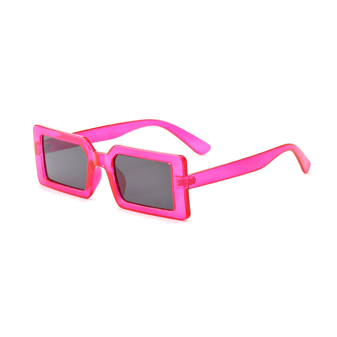 Women's square sunglasses with modern transparent frame Bowlift