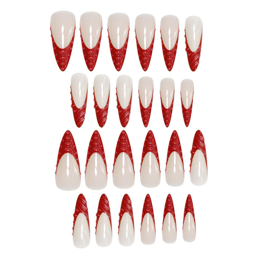 Decorative Sculpted Nail Art Bowlift