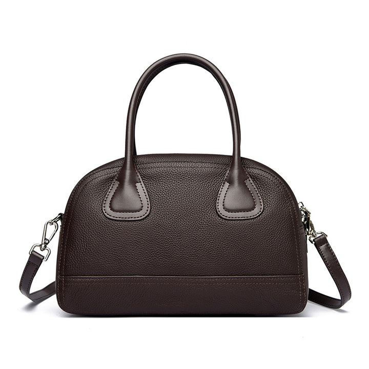 Textured Leather Doctor Bag Bowlift