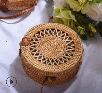 Women Handmade Basket Bag Bowlift
