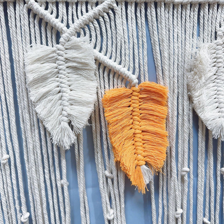 Macrame Leaf Wall Hanging Bowlift