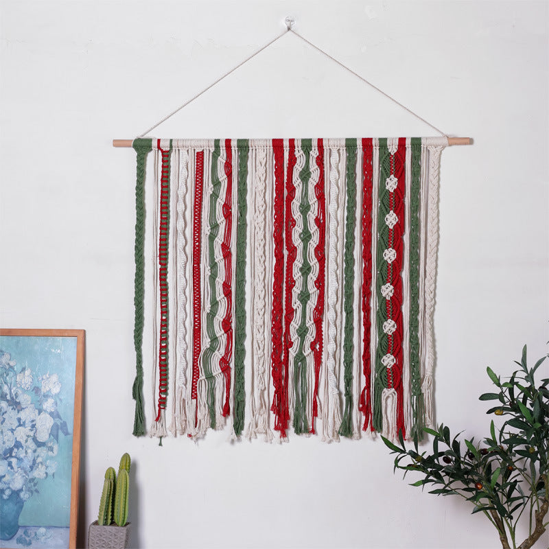 Wall hanging made of woven material Bowlift