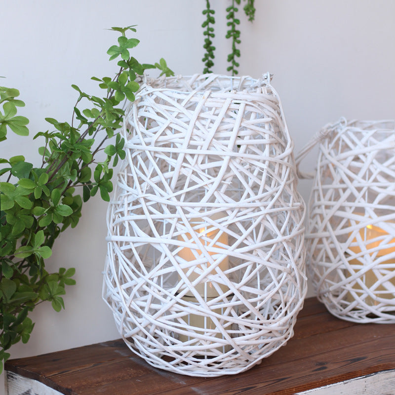 Decorative Basket Lamp Bowlift
