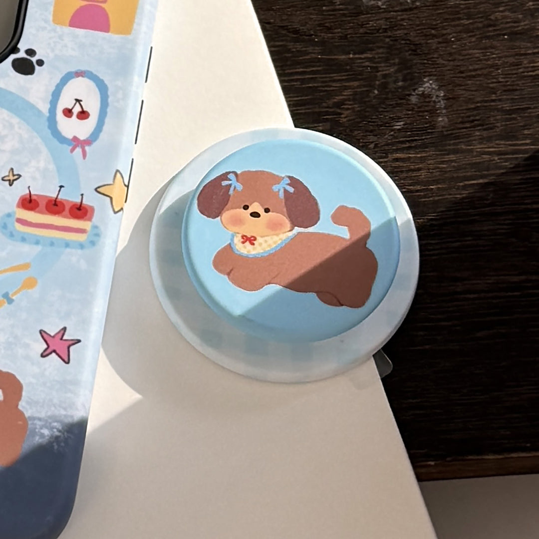 Cute Dog Smartphone Holder Bowlift