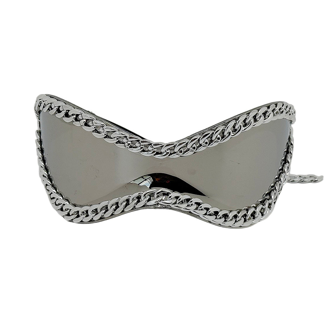 Women's fashionable sunglasses with chain frame Bowlift
