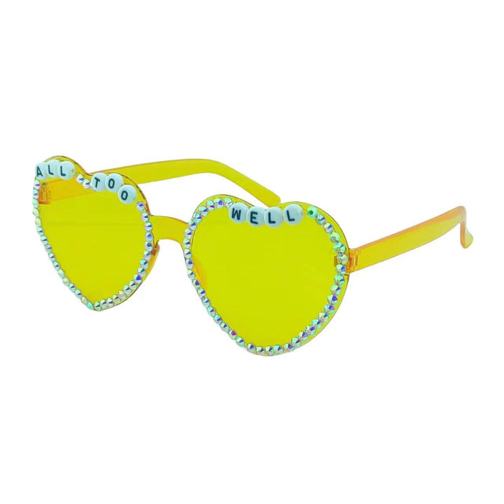 Heart-Shaped Fashion Sunglasses Bowlift