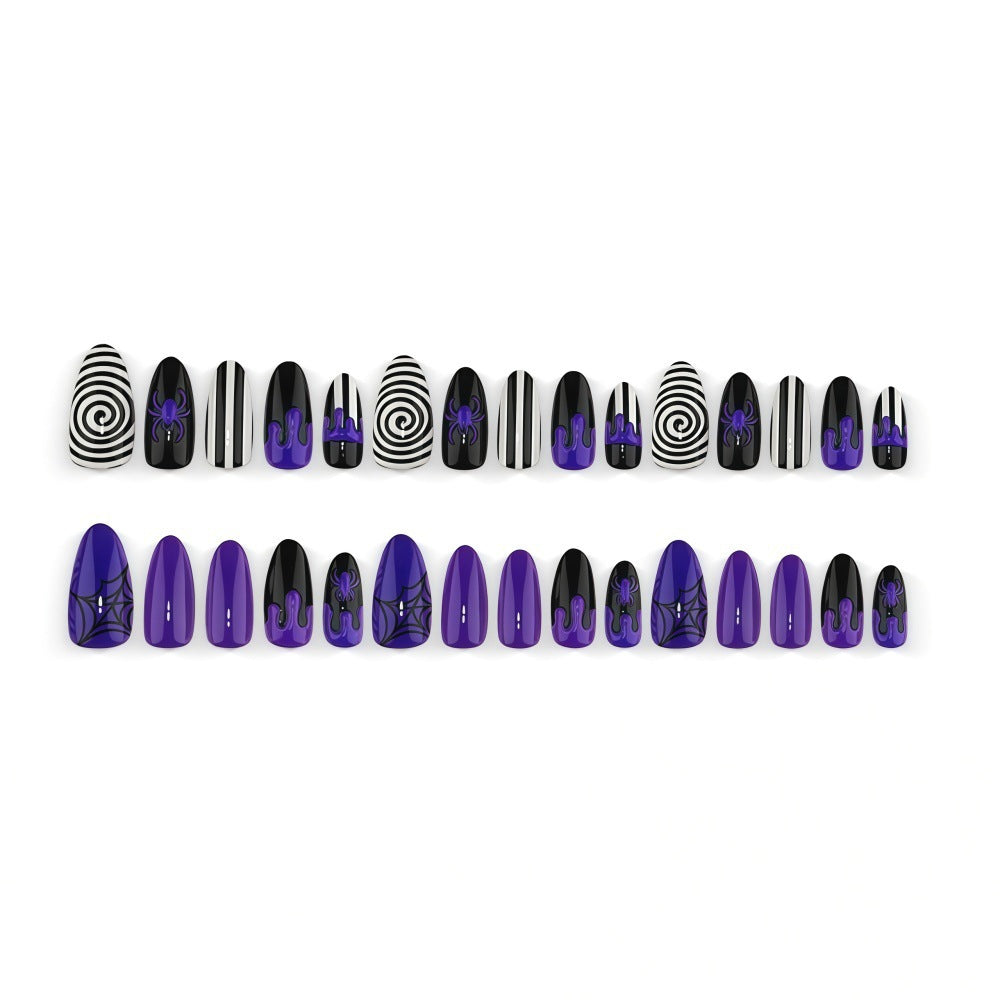 Creative Nail Art Set with Halloween Motif Bowlift