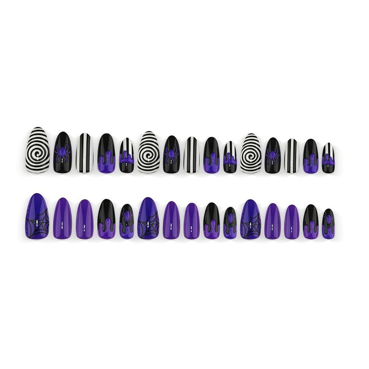 Creative Nail Art Set with Halloween Motif Bowlift
