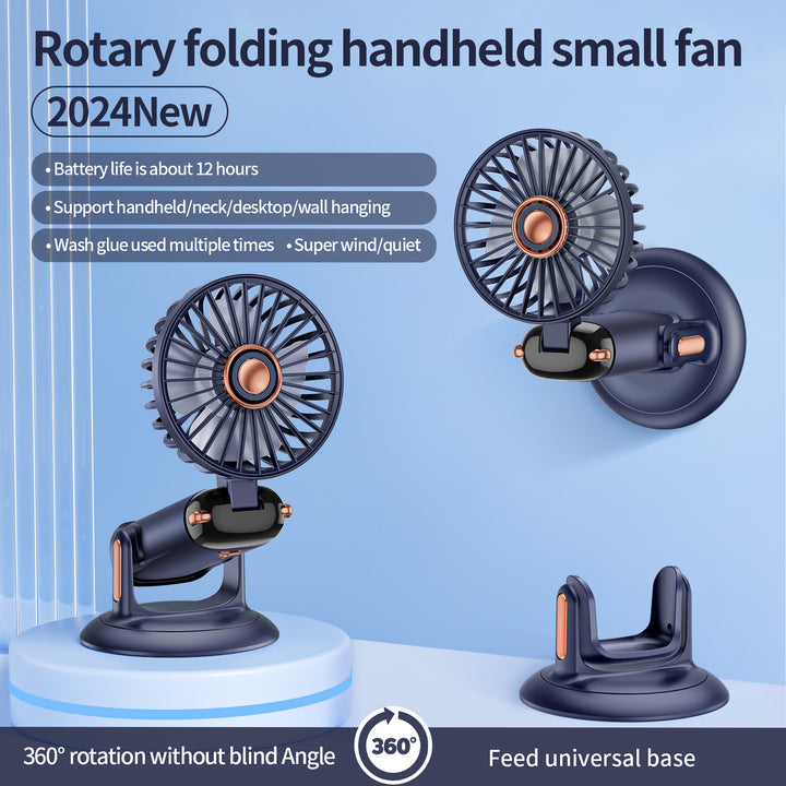 Unisex Versatile 360-Degree Rotating Wall-Mounted Fan Bowlift