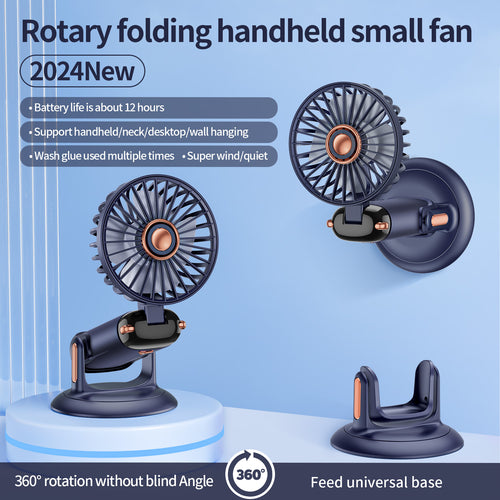 Unisex Versatile 360-Degree Rotating Wall-Mounted Fan Bowlift