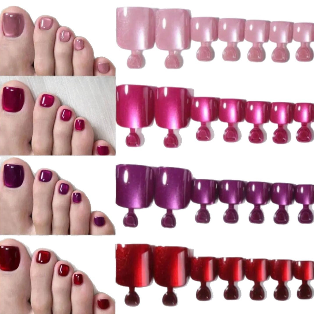 Premium Gel Toenail Polish Set Bowlift