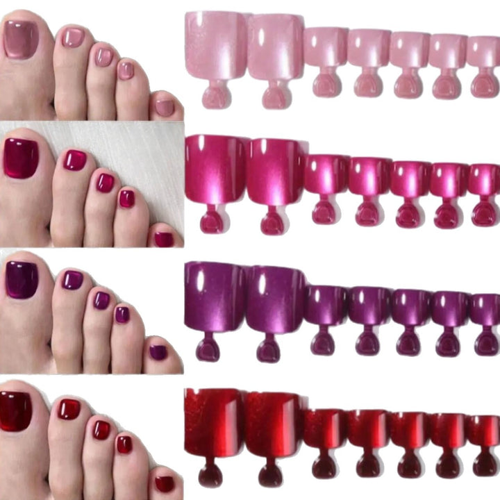 Premium Gel Toenail Polish Set Bowlift