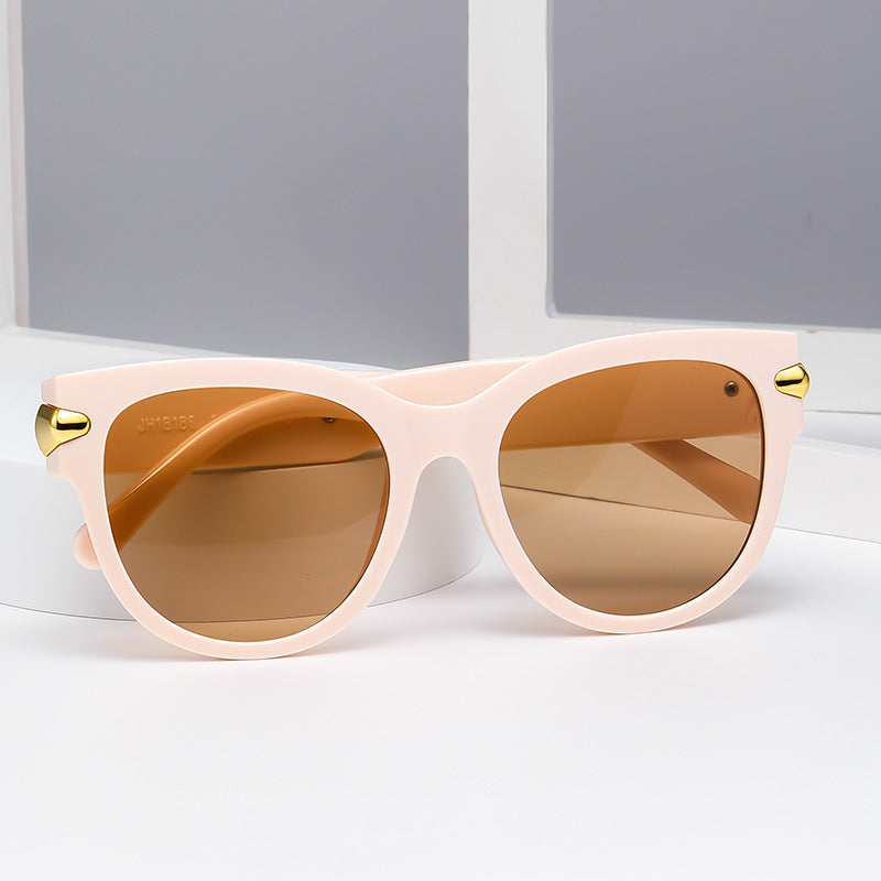 Women's designer sunglasses with innovative, detailed frame Bowlift