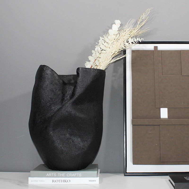 Abstract Textured Decorative Vase