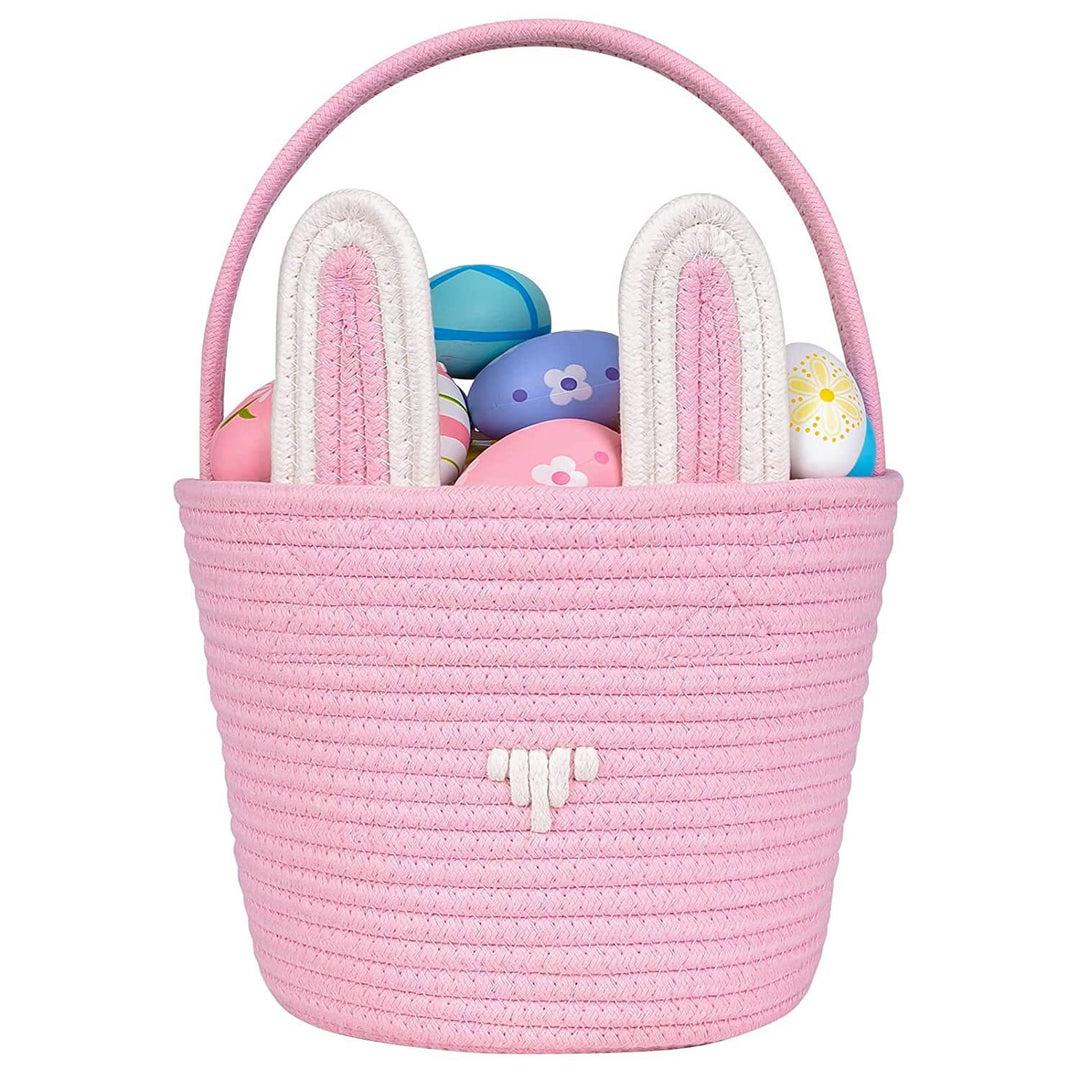Women cute storage basket with bunny ears Bowlift