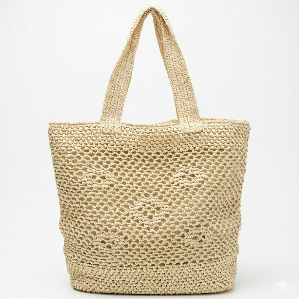 Handwoven tote bag with modern patterns Bowlift