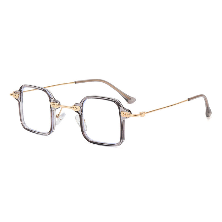 Ladies square fashion sunglasses with stylish metal frame Bowlift