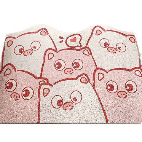 Cat-Themed Entrance Mat Bowlift