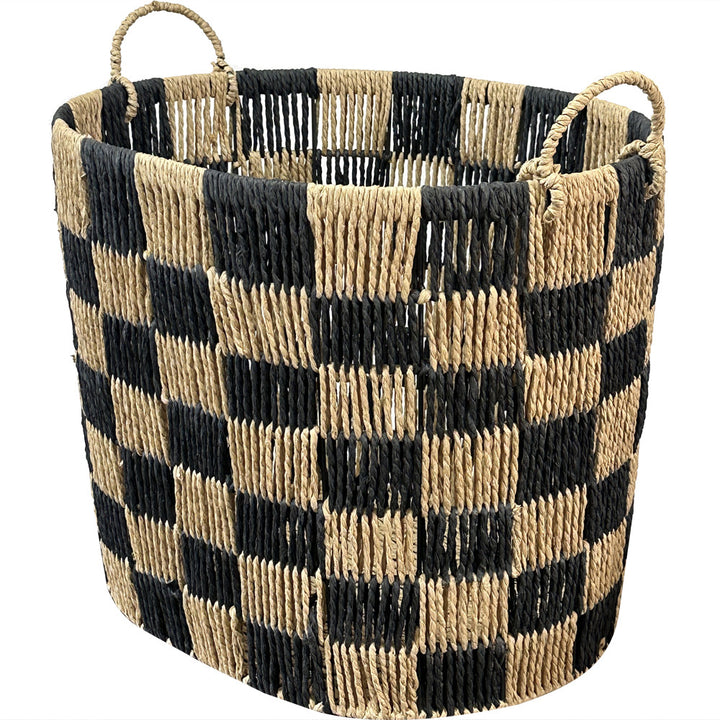 Handwoven storage basket Bowlift