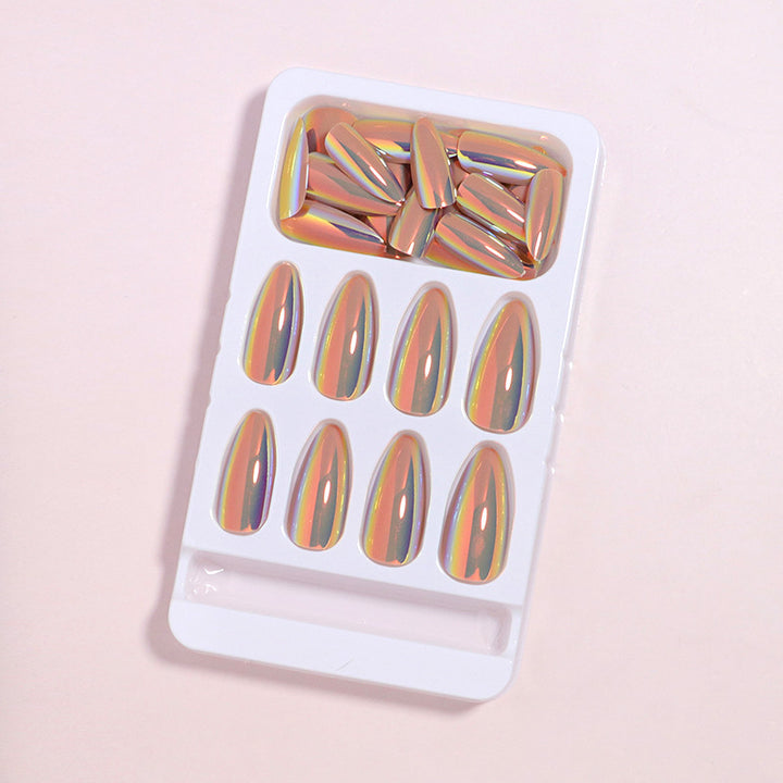 Premium Glossy Gel Press-On Nails Bowlift