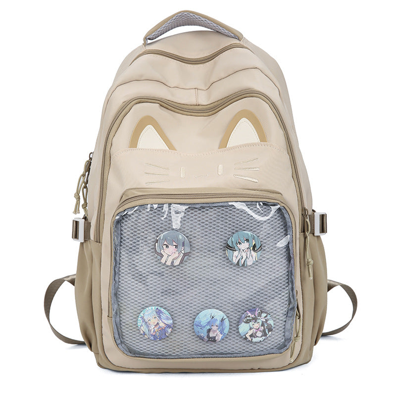 Cat-Ear Design Backpack Bowlift