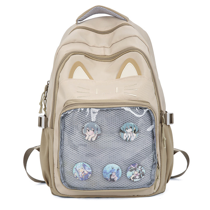 Cat-Ear Design Backpack Bowlift