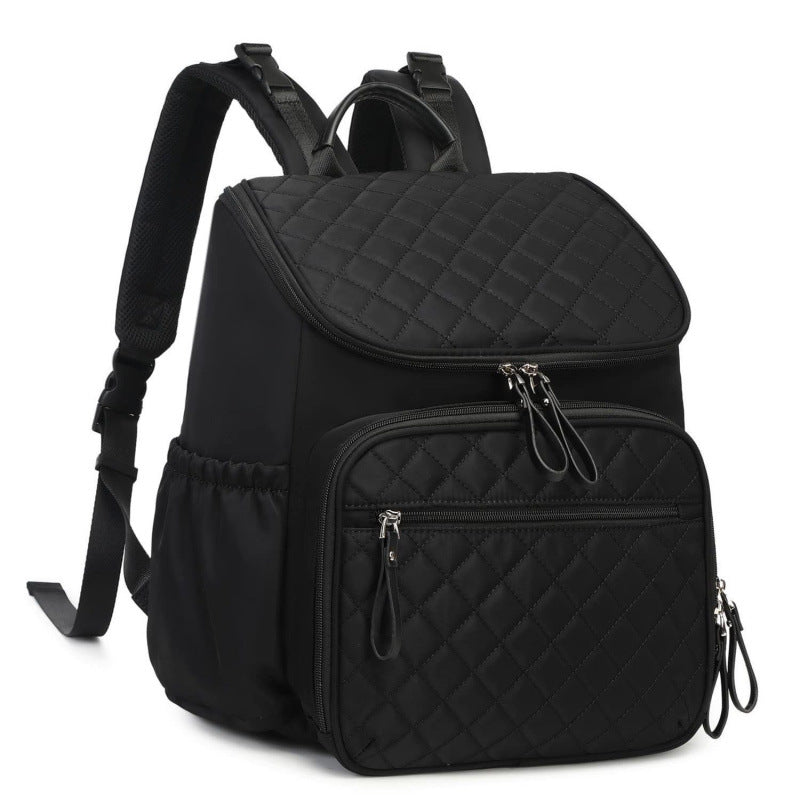 Quilted Multi-Pocket Backpack Bowlift