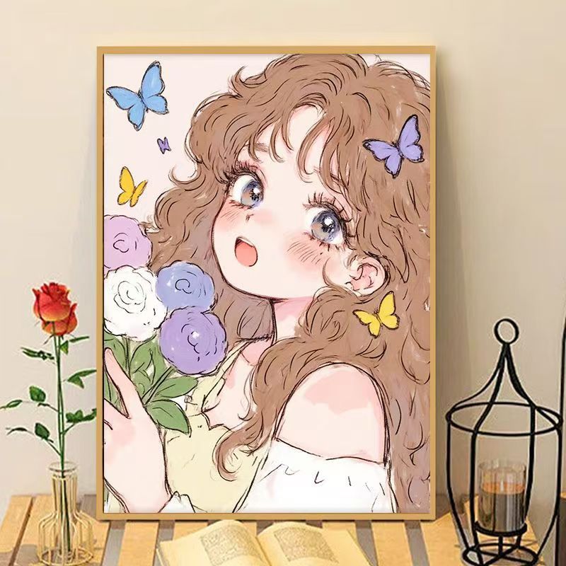 Whimsical Anime Art Print Bowlift