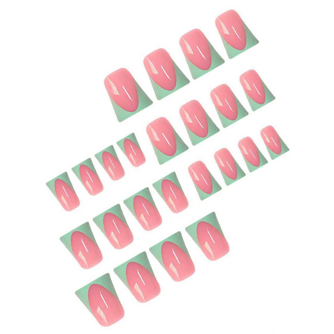 Geometric Nail Art Extensions Bowlift