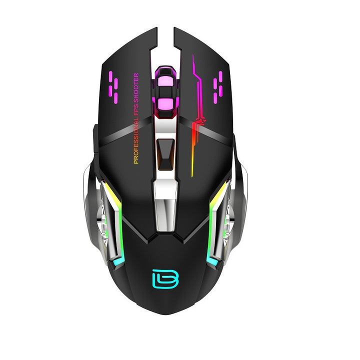 Gaming mouse with high-precision sensor and dynamic RGB lighting Bowlift