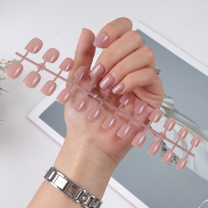 Glossy Press-On Nail Set Bowlift 1789086048