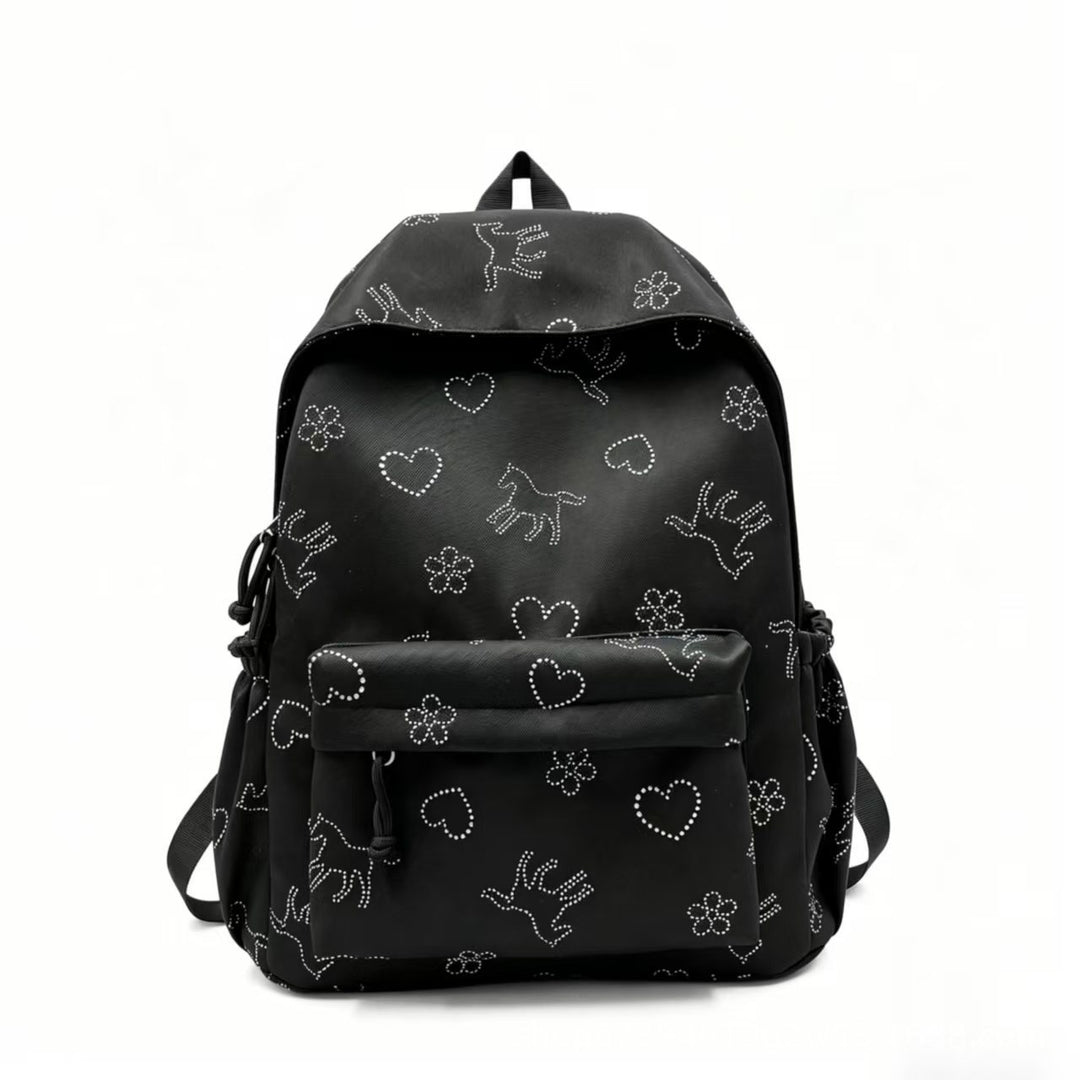 Backpack with Playful Animal Design and Practical Compartment Layout Bowlift
