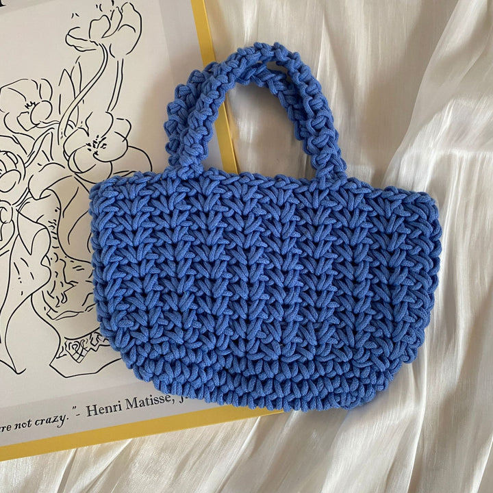 Handmade crochet handbag Bowlift