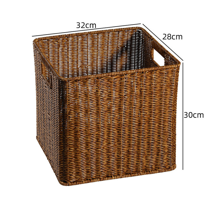 Natural Woven Storage Cube Bowlift