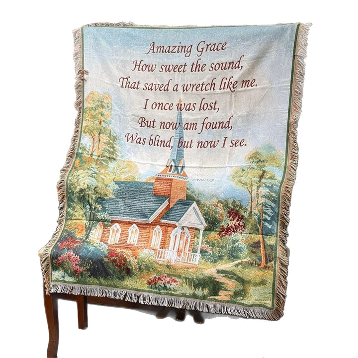 Inspirational Tapestry Throw Blanket