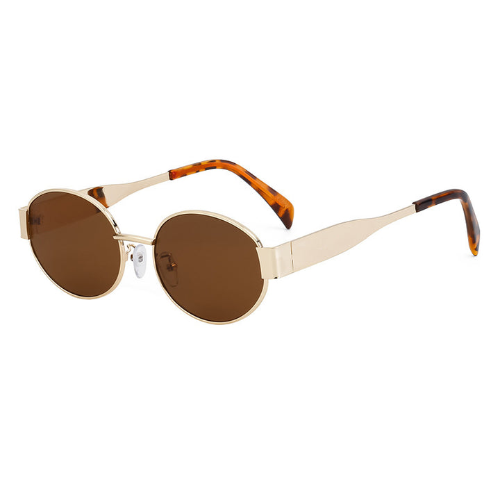 Ladies fashionable sunglasses in elegant oval design Bowlift