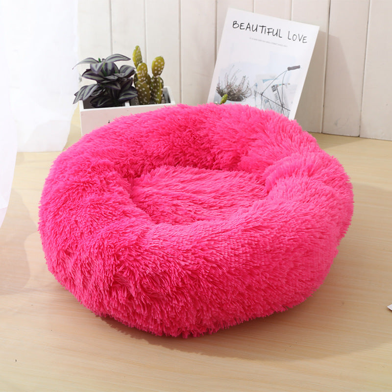 Women Fluffy Dog Bed Bowlift