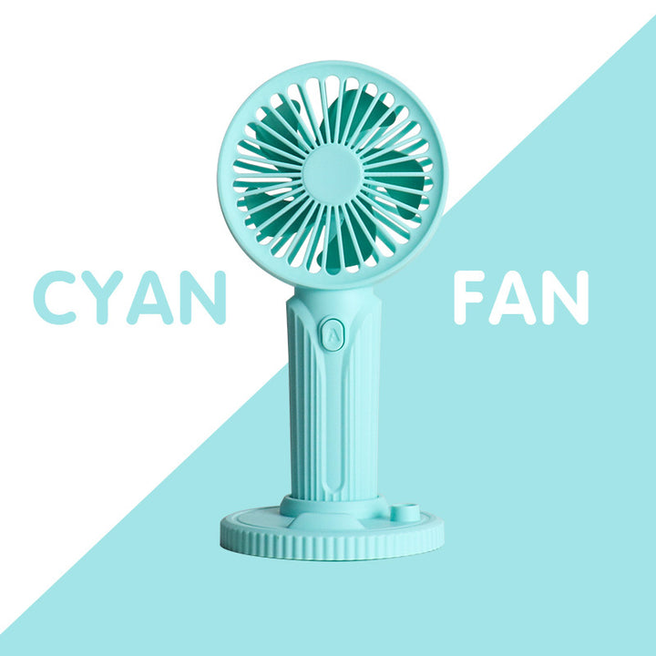 Women's portable mini air circulator with integrated battery Bowlift