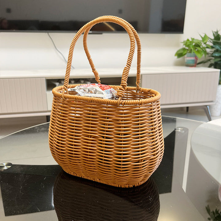 Women Handwoven Basket Bowlift