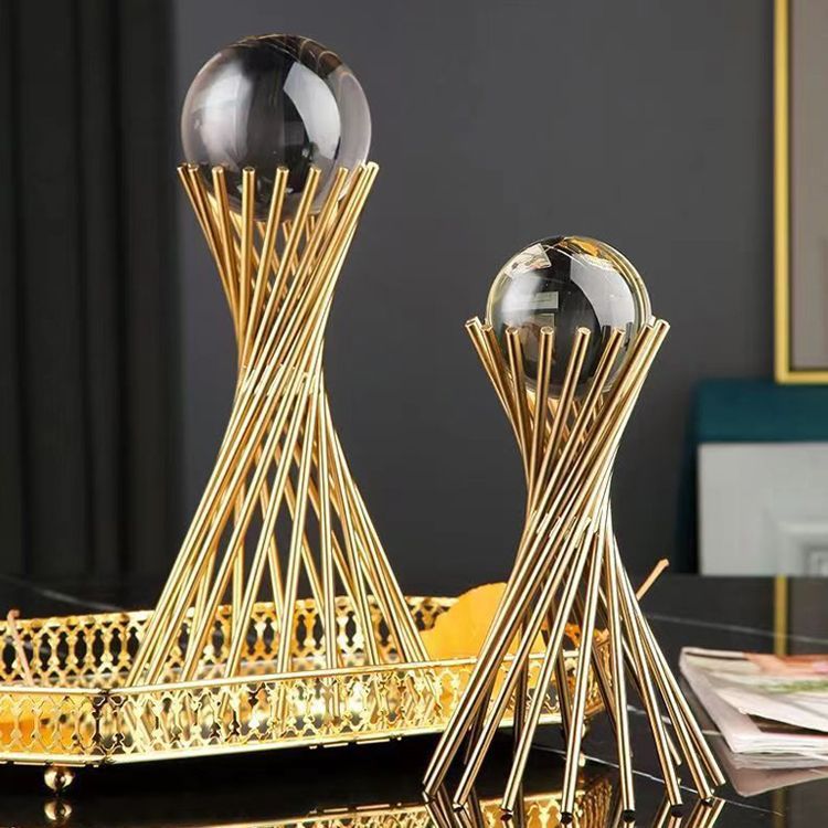 Decorative Glass Ball Holder Bowlift