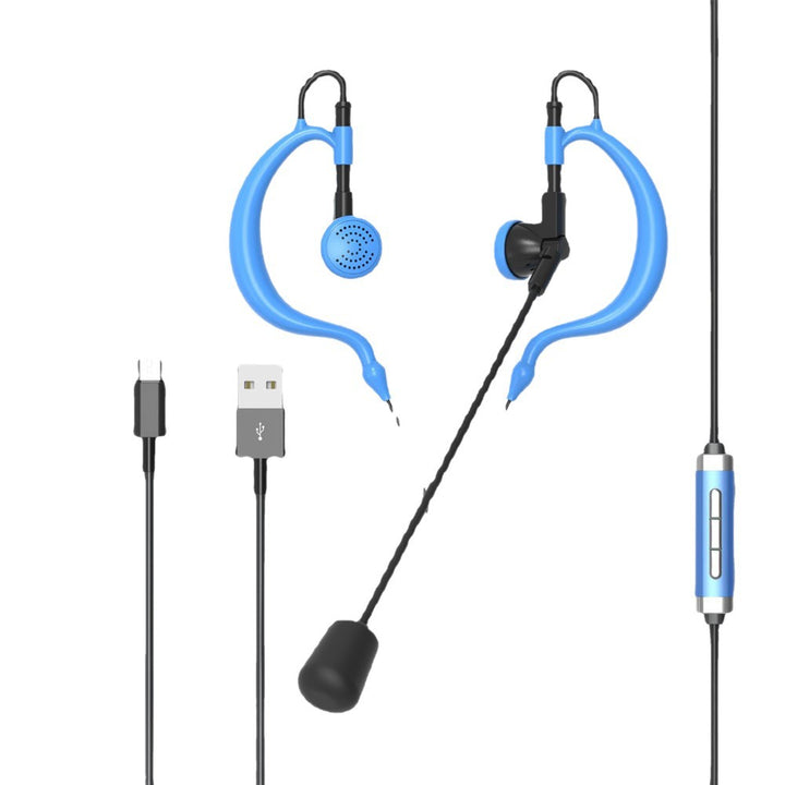 Secure In-Ear Communication Headset Bowlift
