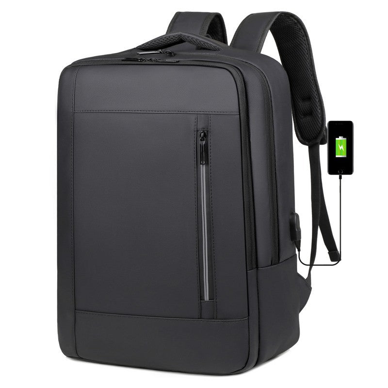 Sleek Professional High-Capacity Laptop Backpack Bowlift