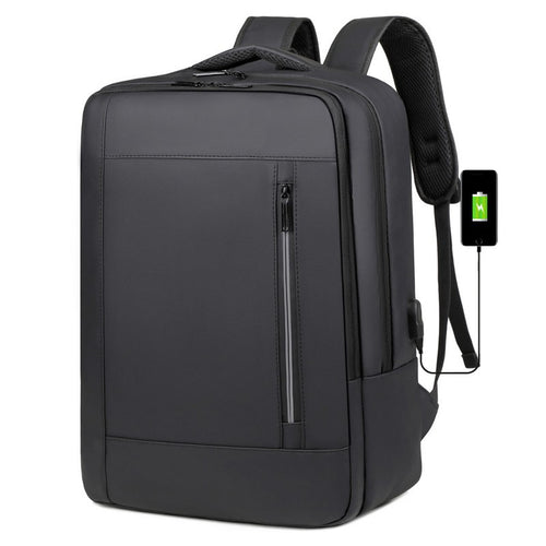Sleek Professional High-Capacity Laptop Backpack Bowlift