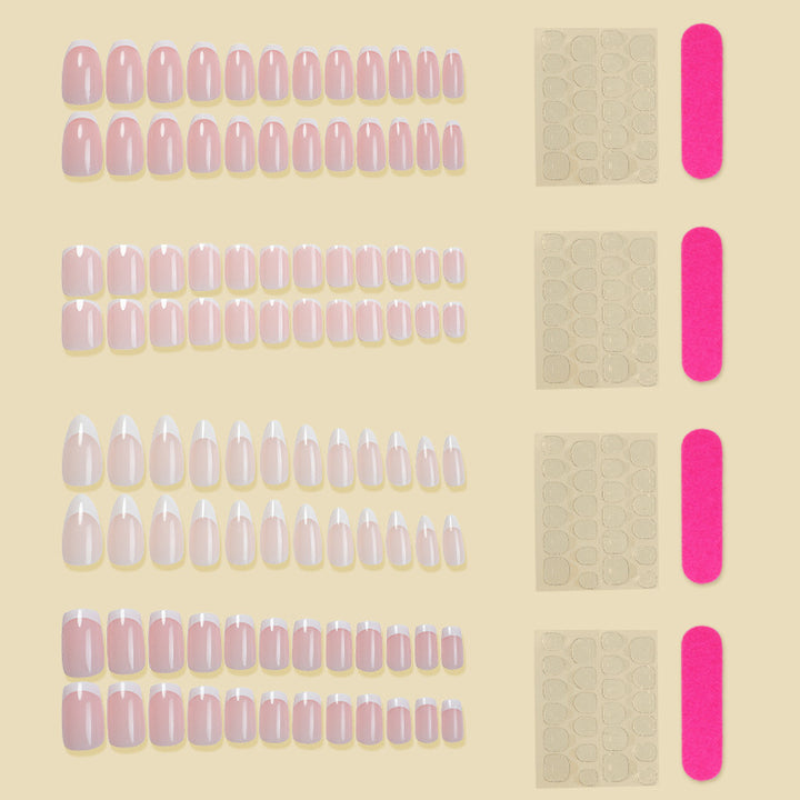 Premium Long-Lasting Press-On Nail Set Bowlift