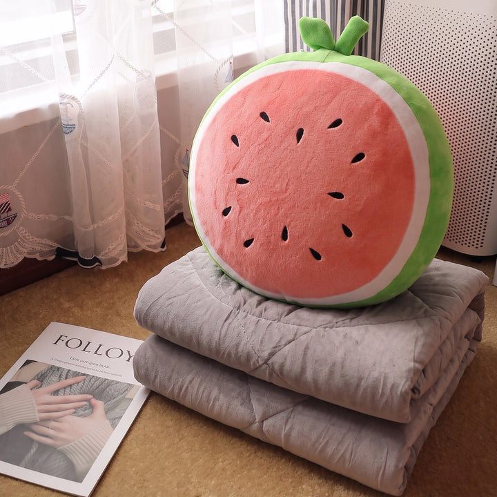 Plush pillow in fruity design Bowlift