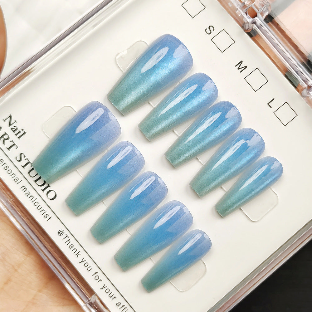 Artificial Glitter Nail Tips Bowlift