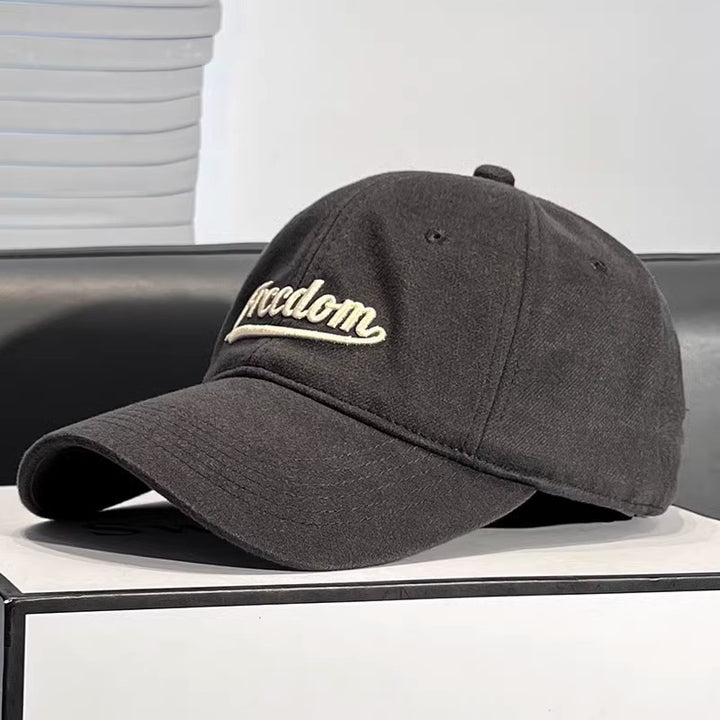 Men's Casual Freedom Embroidered Baseball Cap Bowlift
