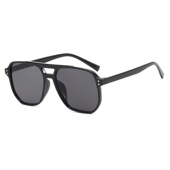 Women's fashionable sunglasses with angular frame Bowlift