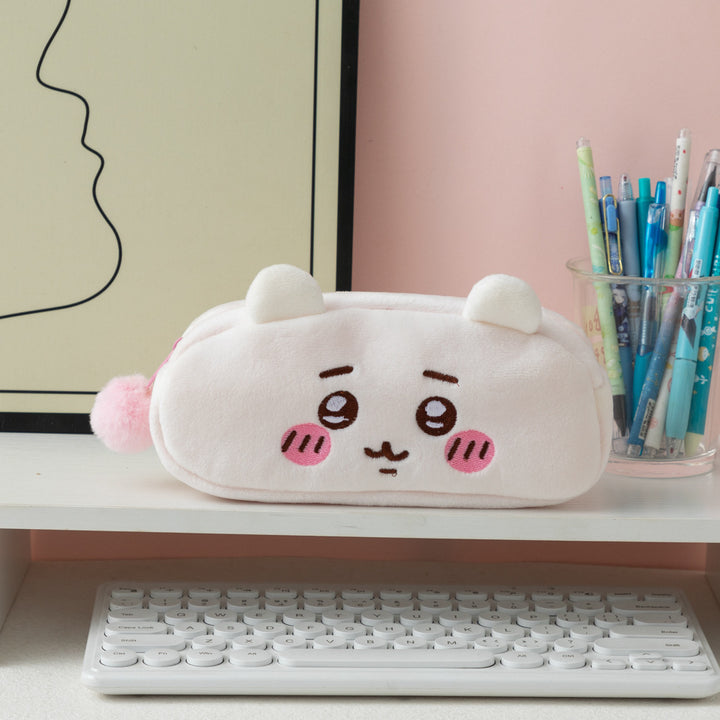 Plush Bunny-Shaped Pencil Case Bowlift
